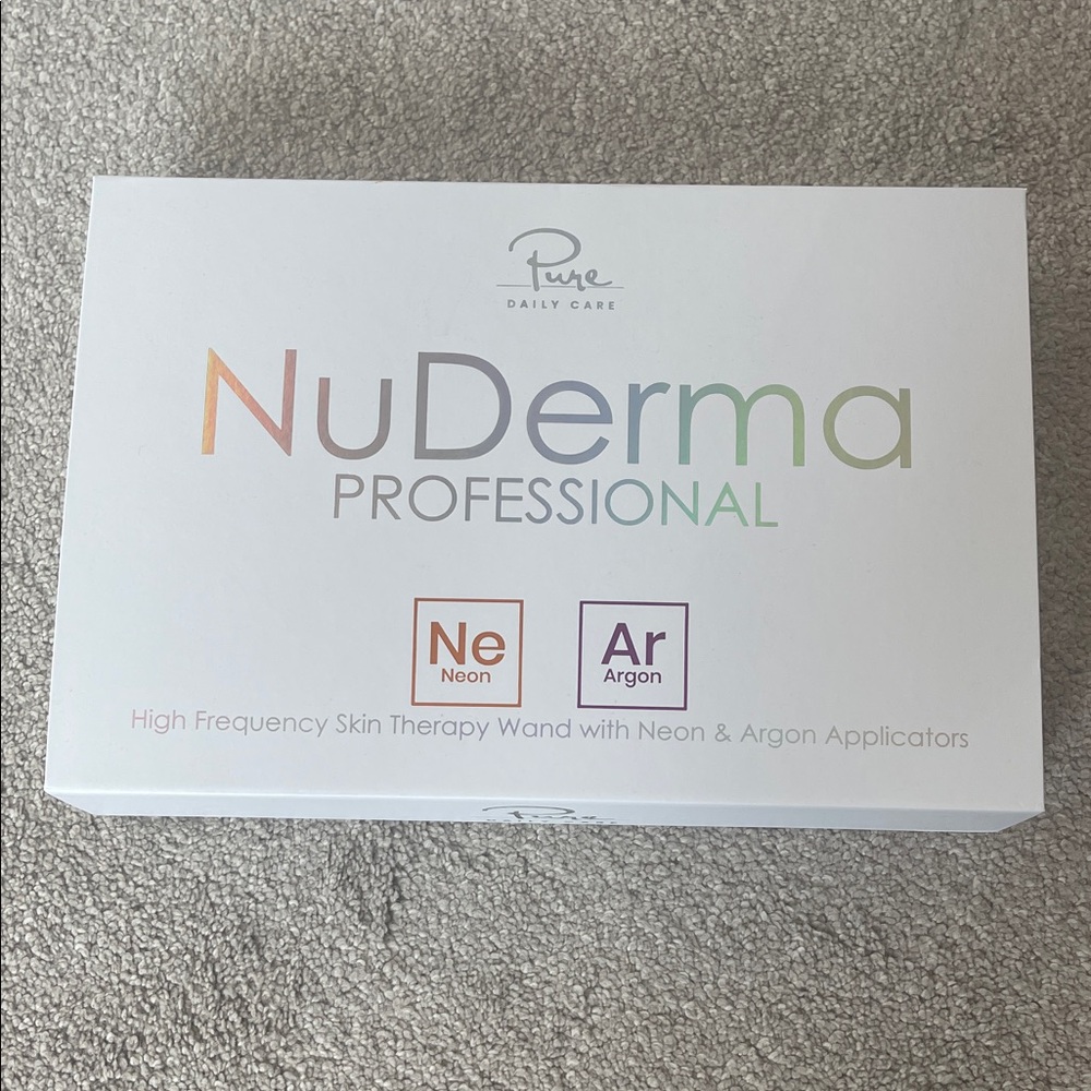 NuDerma Skincare Wand - White